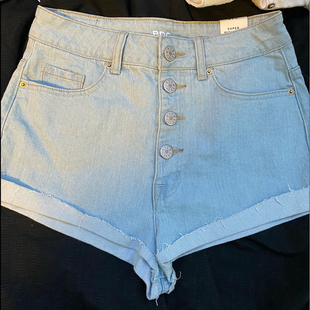 Light blue shorts